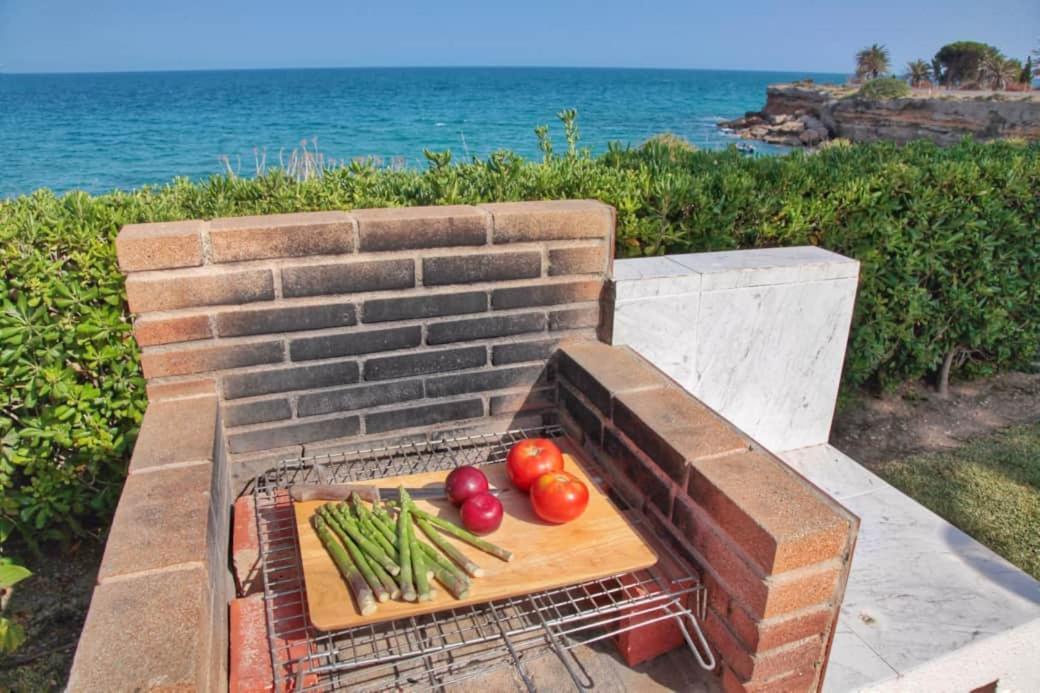 Casa Vesalia A 1A Linea De Mar Con Aa Y Wi-Fi. Villa Vinarós Luaran gambar