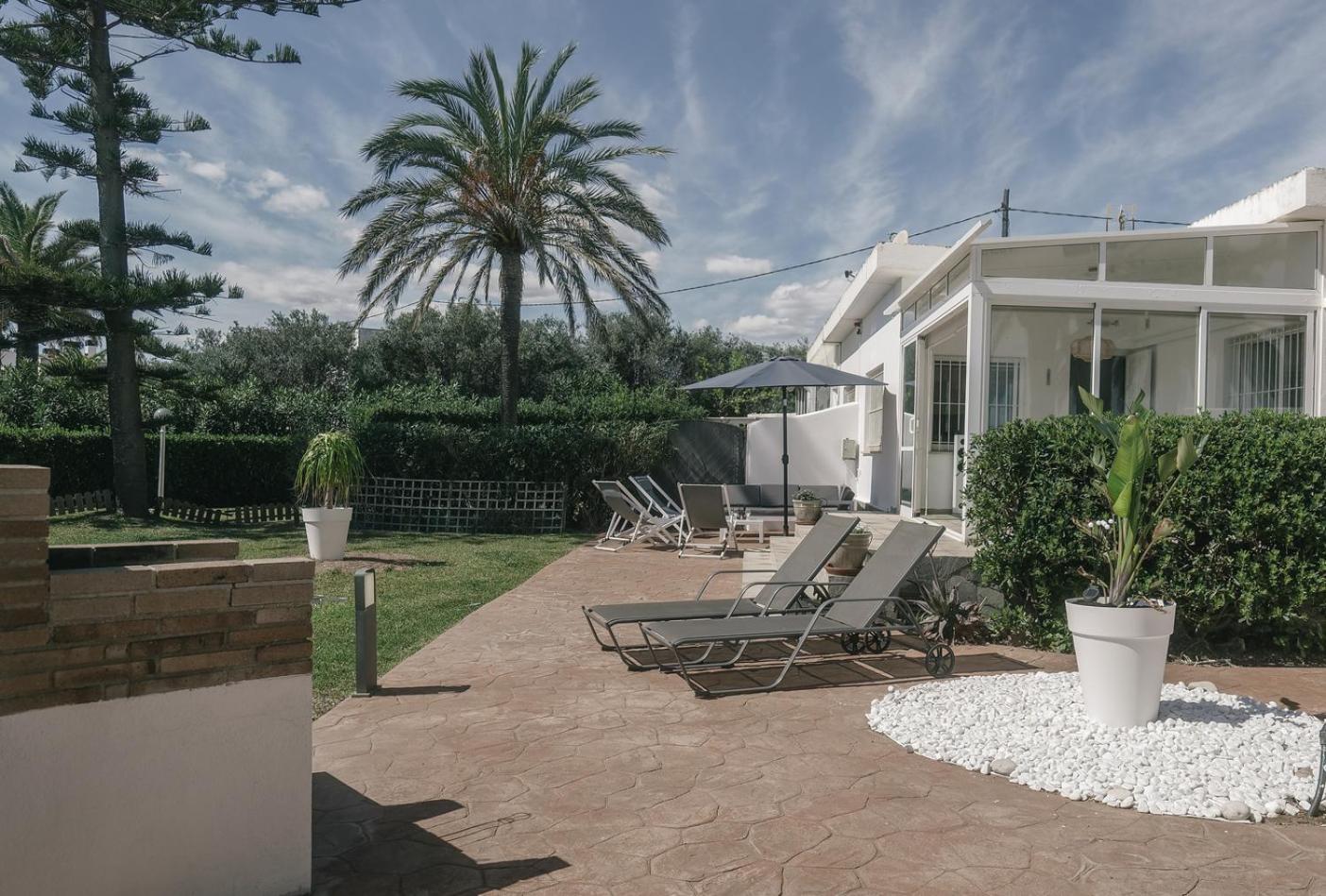 Casa Vesalia A 1A Linea De Mar Con Aa Y Wi-Fi. Villa Vinarós Luaran gambar
